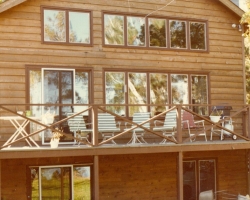 Home on lake in Menahga