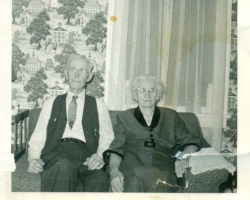 Grandma and Grandpa Blom