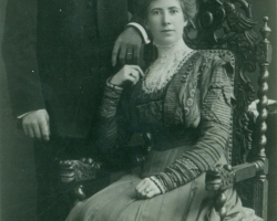 Grandma dn Grandpa Blom