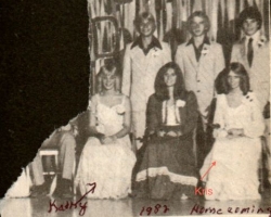 Kathy and Kris At Homecoming