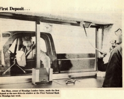 Lumber Store First Deposit