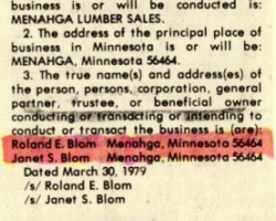 Certificate of Assumed Name