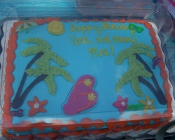 Vern's birthday cake