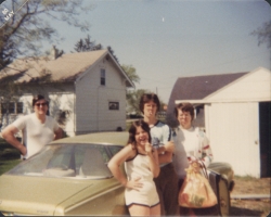 Fran, Sherene,Barb and Tony