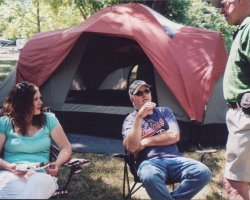 Joe and His daughter