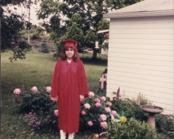 Sherene at graduation