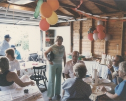 Sherene's graduation party