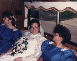 Sherene and her attendents