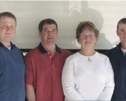 Justin., Dave,Mel and Shane