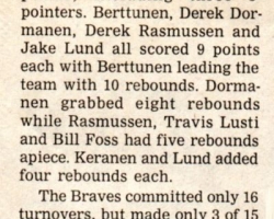 Justin Keranen And The Braves