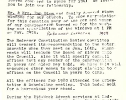 Ron and Janet Donate Windows to Church