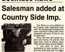 Ronnie Country Side Salesman