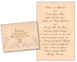 Dave And Kathy Wedding Invite